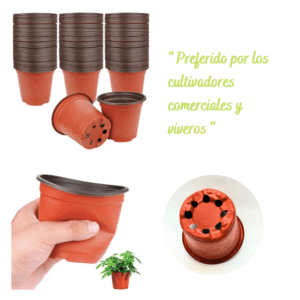 macetas plásticas para vivero