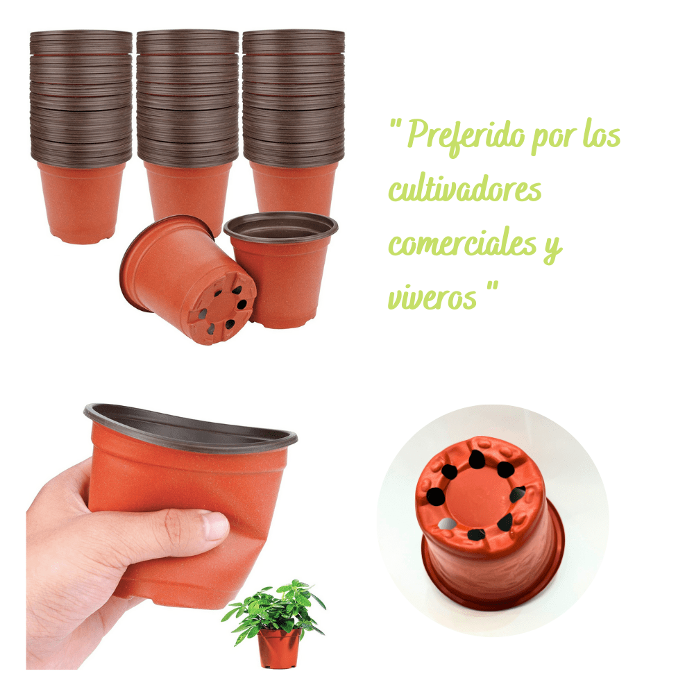 Maceta de plastico para viveros macetas plásticas para vivero