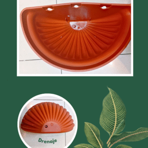maceta de plástico para pared
