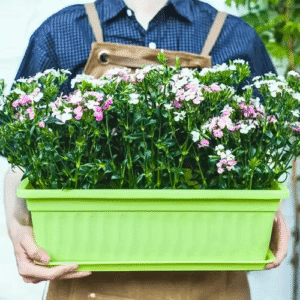jardinera de plástico