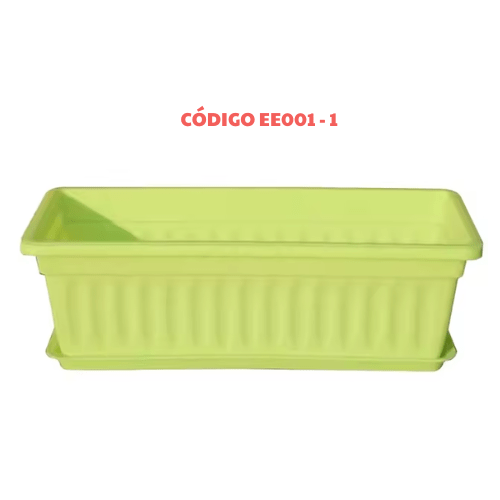 36 jardinera de plástico