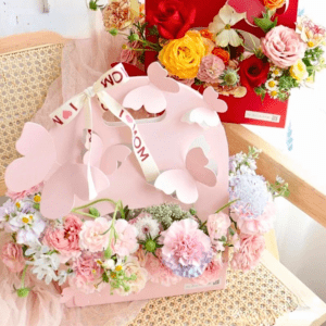 caja para flores